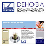 Aktionswebsite - Tafeln ohne Tabak